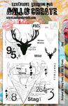 AALL & Create #805 - A5 STAMP - Stag