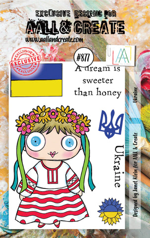 S25 AALL & Create #877 - A7 STAMPS - UKRAINE