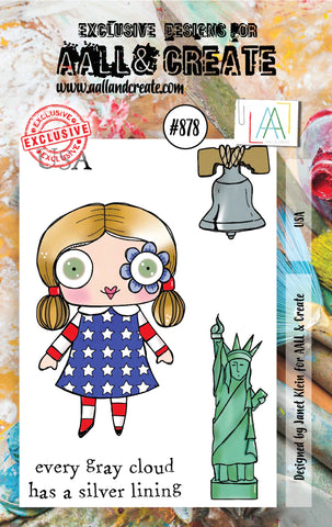 AALL & Create #878 - A7 STAMPS - USA