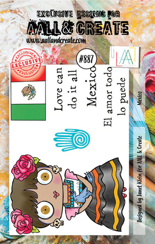 S25 AALL & Create #887 - A7 STAMP - MEXICO
