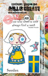 AALL & Create #891 - A7 STAMP - SWEDEN