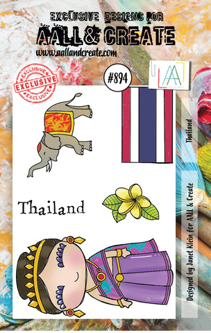 S25 AALL & Create #894 - A7 STAMP - THAILAND