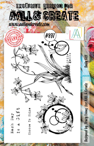 AALL & Create - #897 - A5 STAMPS - DAILY GIFT