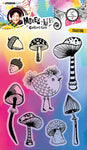 ABM Clear Stamp Toadstool Mixed-Up Collection 148x210x3mm 9 PC nr.285