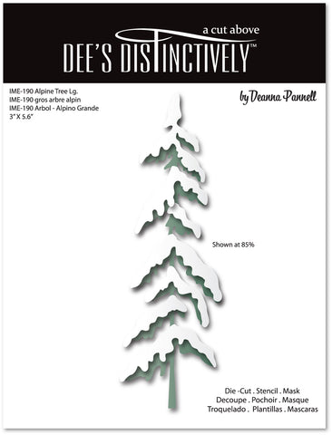 Dee's  Distinctively dies - Alpine Tree Large