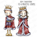 Stamping Bella Cling Stamps Oddball Queen & King