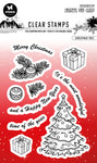 Studio Light Clear Stamp Christmas Tree Essentials 105x148x3mm 10 PC nr.303