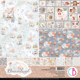 Ciao Bella Dreamland Patterns Pad 12x12 8/Pkg