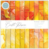 Craft Consortium Ink Drops - Sunset 6x6 Premium Paper Pad