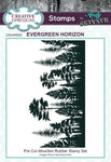 Creative Expressions Andy Skinner Evergreen Horizon 4.5 in x 2.5 in Rubber Stamp