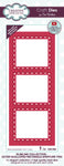 S20 Creative Expressions Sue Wilson Slimline Outer Scalloped Rectangle Aperture Trio Craft Die