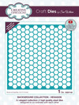 Creative Expressions Sue Wilson Background Collection Hexagon Craft Die