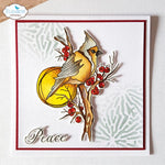 Elizabeth Craft Designs stamps Peace