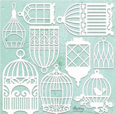 Mintay Papers - Chippies - Decor - Birdcages Set