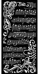 Stamperia Thick stencil cm 12X25 - Create Happiness music
