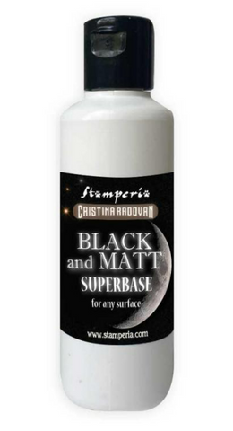 Stamperia Superbase black and matt ml 80