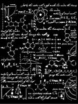 Stamperia Thick stencil cm 20X25 - Alchemy formulas