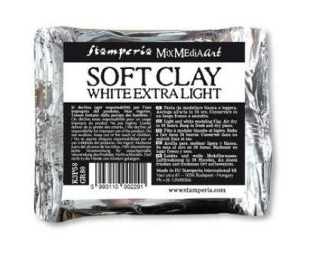Stamperia Soft Clay gr 80 White