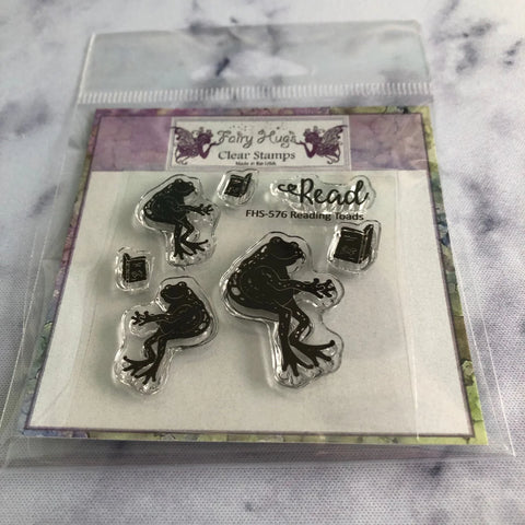 Fairy Hugs - Stamps - Reading Toads