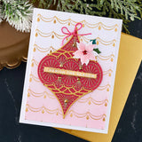 Spellbinders GLIMMERING SWAG GLIMMER HOT FOIL PLATE FROM SEALED FOR THE HOLIDAYS COLLECTION