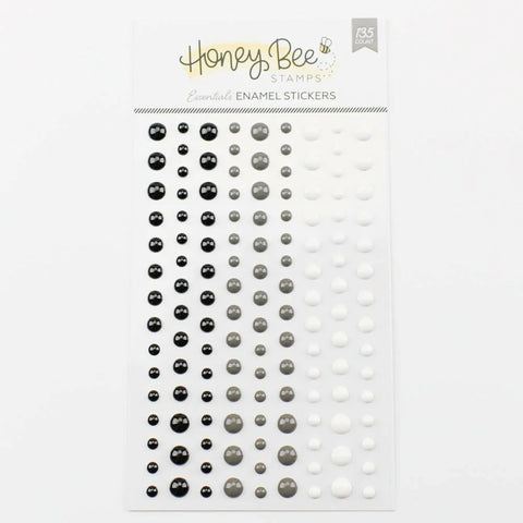 Honey Bee Stamps Essentials Enamel Stickers - 135 Count