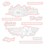 Honey Bee Stamps On The Line: Fall Florals - Honey Cuts