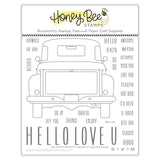 Honey Bee Stamps Big Pickup Tailgate - 6x6 Stamp Set