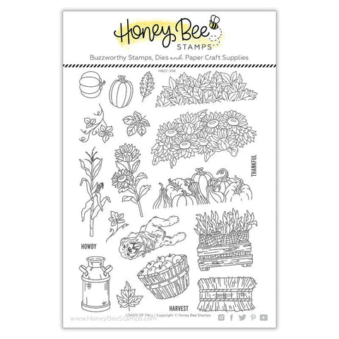 Honey Bee Stamps Loads Of Fall - 6x8 Stamp Set