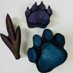 ArtFoamies Kae Pea | Animal Tracks | Foam Stamps - Set of 3