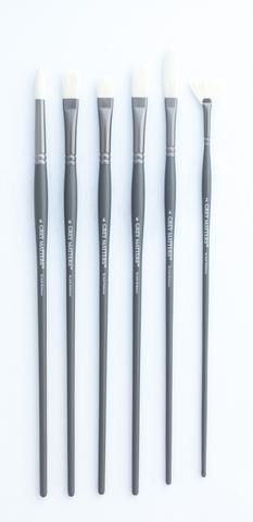 Jack Richeson & Co. Grey Matters Brush Set, Bristle (6pc)
