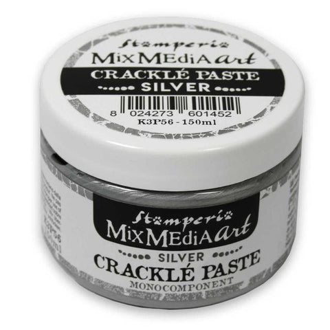 Stamperia - Crackle Paste monocomponent 150ml - Silver