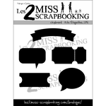 Les 2 miss Scrapbooking - Chipboard, Kits Étiquettes_UN