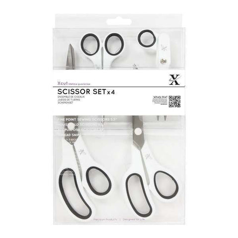 Xcut Scissors Set 4/Pkg