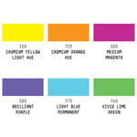 Liquitex Acrylic Marker Set, Fine - Vibrants (6 Pack)