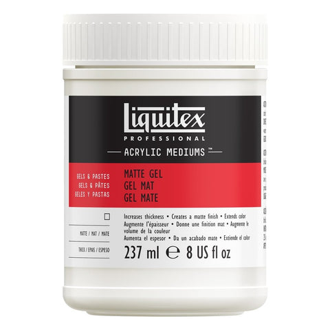 Liquitex Professional Matte Gel Medium, 237ml (8oz)