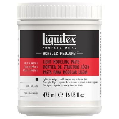 Liquitex Professional Light Modelling Paste, 473ml (16oz)