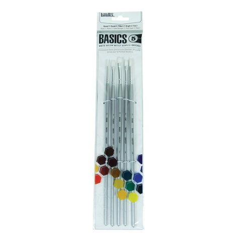 Liquitex Basics Brush Set, 5 Pack