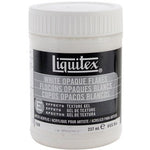 Liquitex White Opaque Flakes Acrylic Texture Gel 8oz
