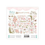 Mintay Papers PAPER DIE-CUTS - CITY OF LOVE, 52 PCS
