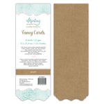 Mintay Papers FANCY CARDS - KRAFT 01, 20 SHEETS
