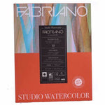 Fabriano Studio Watercolor Pads, Hot-Press, 11" x 14" 140 lb., 12 Shts./Pad