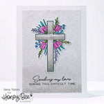 Honey Bee Stamps Old Rugged Cross - 6x8 Stamp Set
