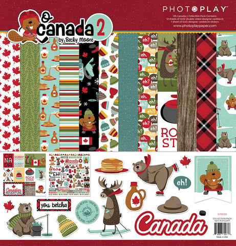 S20 Photoplay 12X12 Collection Pack, O Canada 2