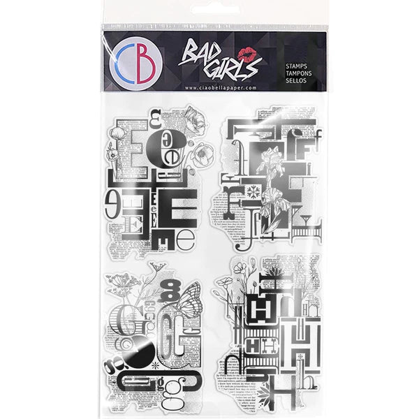 Ciao Bella PS8015 Clear Stamp Set 6x8 BuJo Weather