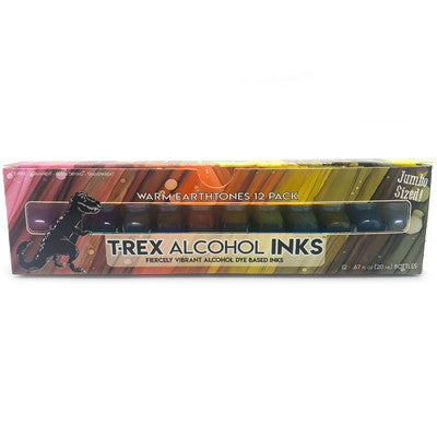 T-REX Alcohol Ink Set - Warm Earthtones (12pc)