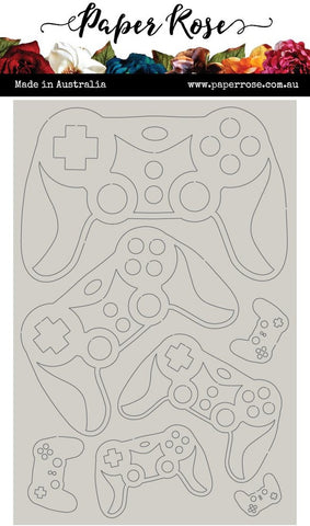 Paper Rose Chipboard Embellishments, Gaming Controller
