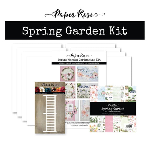 S25 Paper Rose Cardmaking Kit, Spring Garden
