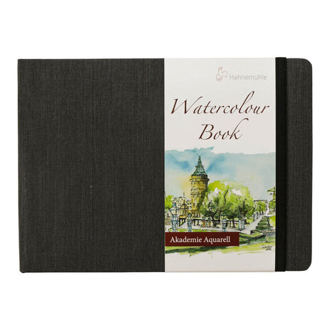 Hahnemuehle Akademie Watercolor Paper Books, 5.8" x 8.2" - Landscape