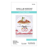 Spellbinders Delicious Decorations Etched Dies from the Pie Perfection Collection