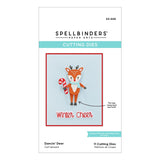 S20 Spellbinders Dancin' Deer Etched Dies from the Tinsel Time Collection